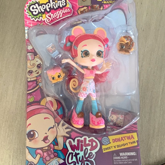 Shopkins Shoppies Wild Style DonaTina New NIB Retired In a Box - Picture 1 of 2